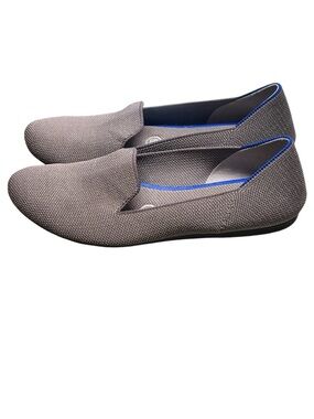 Rothy’s the loafer in mocha taupe knit flat loafer